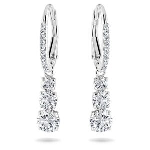 SWAROVSKI ATTRACT TRILOGY HOOP EARRINGS